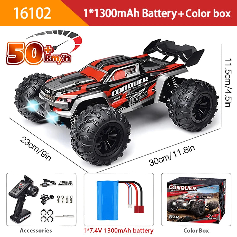 High-Speed 4WD RC Truck